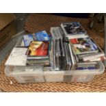 A LARGE QUANTITY OF DVD'S AND CD'S