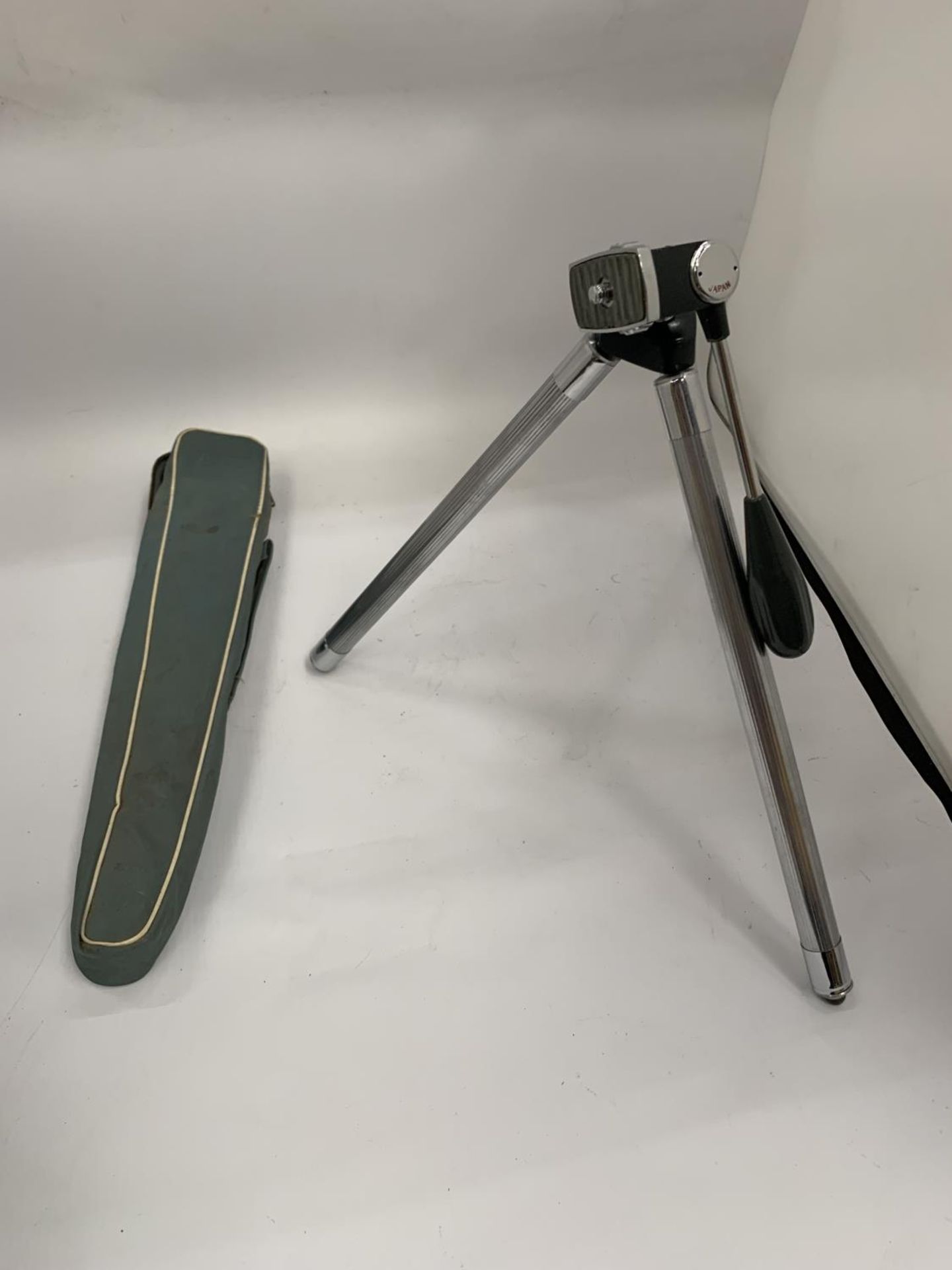A VELBON CAMERA STAND AND CASE