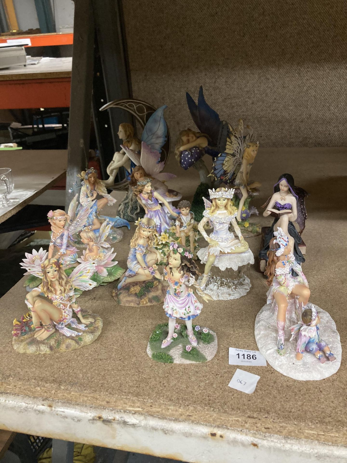 A COLLECTION OF FAIRY FIGURES