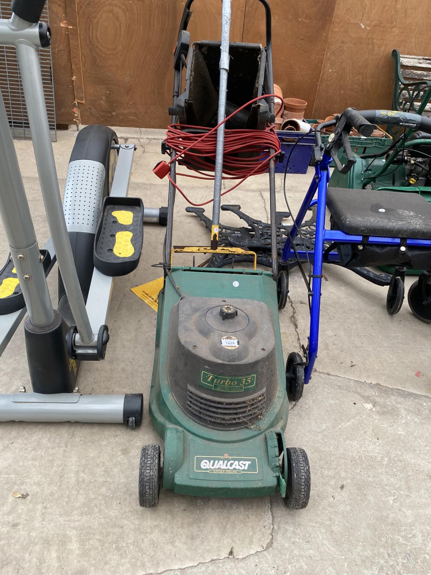 A QUALCAST ELECTRIC LAWN MOWER