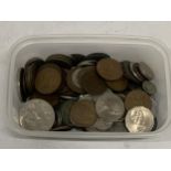 A QUANTITY OF VINTAGE COINS TO INCLUDE PRE-DECIMAL