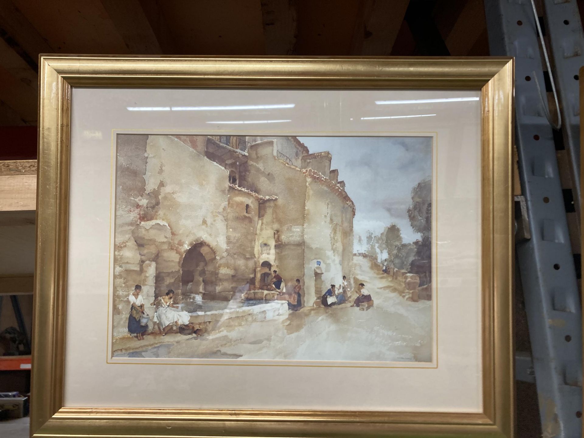 A PAIR OF GILT FRAMED WILLIAM RUSSEL FLINT PRINTS - Image 3 of 3