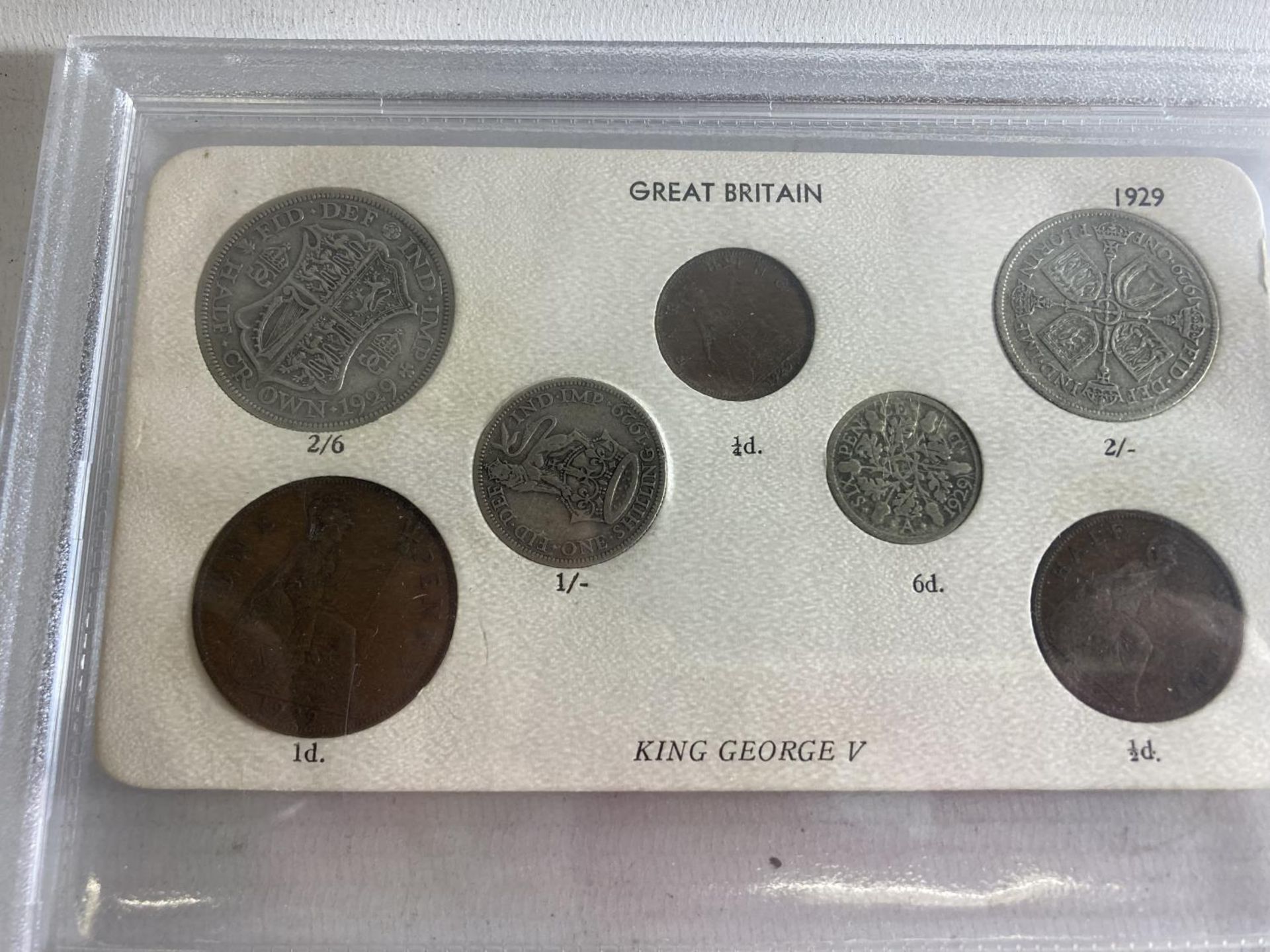 THREE GV COIN YEAR SETS FOR THE YEARS 1927 , ’28 AND ’29 - Image 4 of 5
