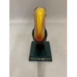 A CAST GUINNESS TOUCAN HEIGHT 20CM