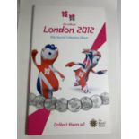 THE OFFICIAL ROYAL MINT LONDON 2012 50P SPORTS COLLECTION ALBUM