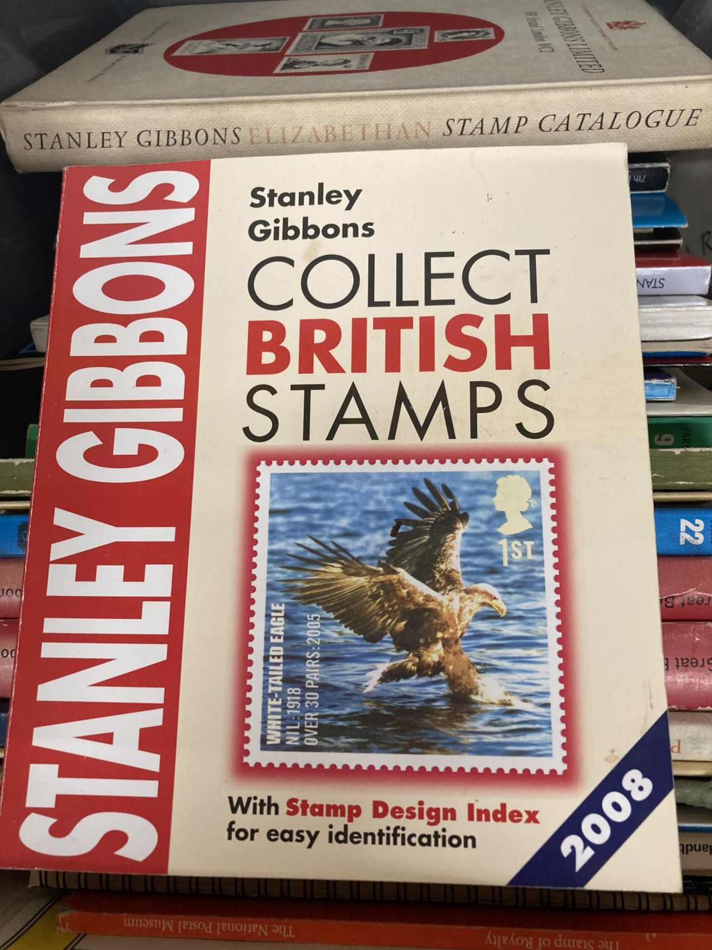 A COLLECTION OF STAMP CATALOGUES AND PHILATELIC LITERATURE TO INCLUDE FORTY STAMP CATALOGUES, - Image 6 of 7