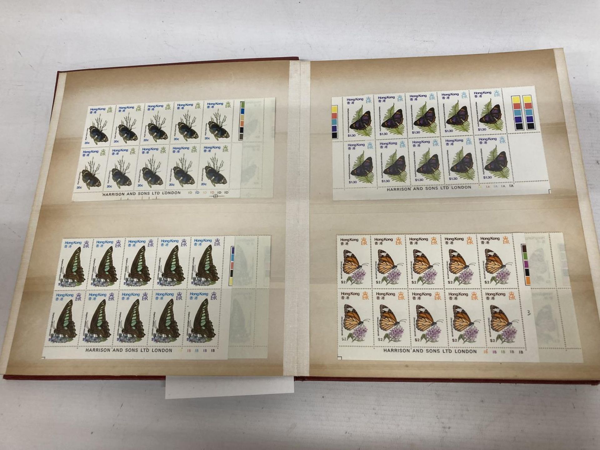 HONG KONG , RED STOCK BOOK HOUSING UNMOUNTED MINT RANGES OF COMMEMORATIVES AND DEFINITIVES , - Image 2 of 6