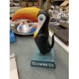 A CAST GUINNESS TOUCAN FIGURE