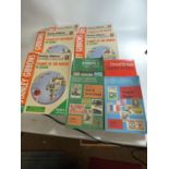 VOLUMES 1 - 5 OF THE 2006 EDITION OF STANLEY GIBBONS STAMP DIRECTORIES PLUS FOUR OTHER STAMP BOOKS