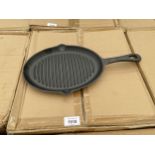 APPROXIMATELY TEN AS NEW AND BOXED CAST IRON SKILLET PANS