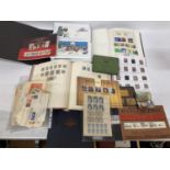 A GREAT BRITAIN STAMP ESTATE COLLECTION, THREE OLD ALBUMS TO INCLUDE STANLEY GIBBONS ALBUM WITH FINE