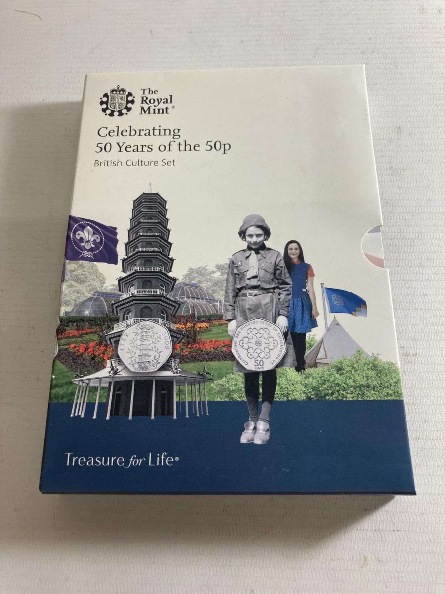 ROYAL MINT “CELEBRATING 50 YEARS OF THE 50P” COIN COLLECTION