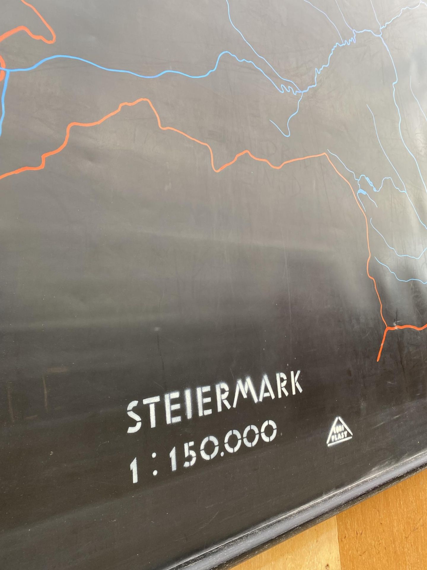 A LARGE ABSTRACT WALL HANGING 'STEIERMARK' - Bild 2 aus 4