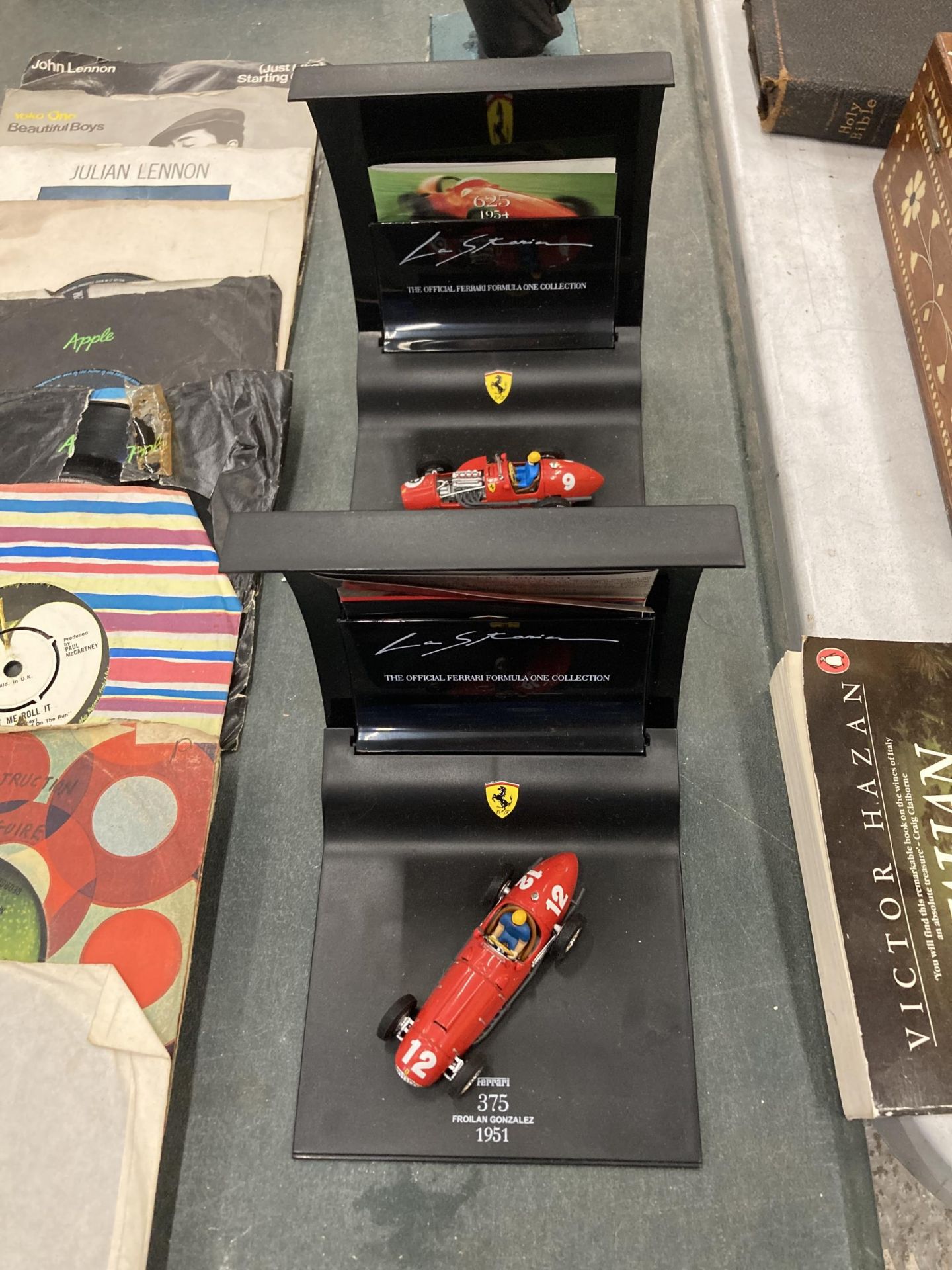 TWO MODELS FROM THE OFFICIAL FERRARI COLLECTION, 1951 AND 1954