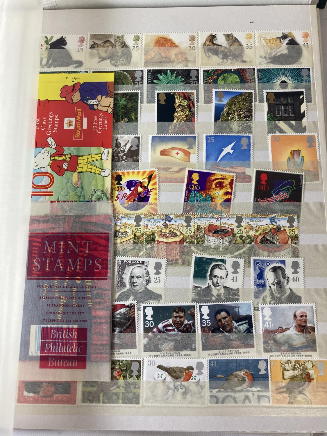 THREE ALBUMS CONTAINING GREAT BRITAIN FIRST DAY COVER STAMPS TO INCLUDE WINNE THE POOH, LORD OF - Image 5 of 8