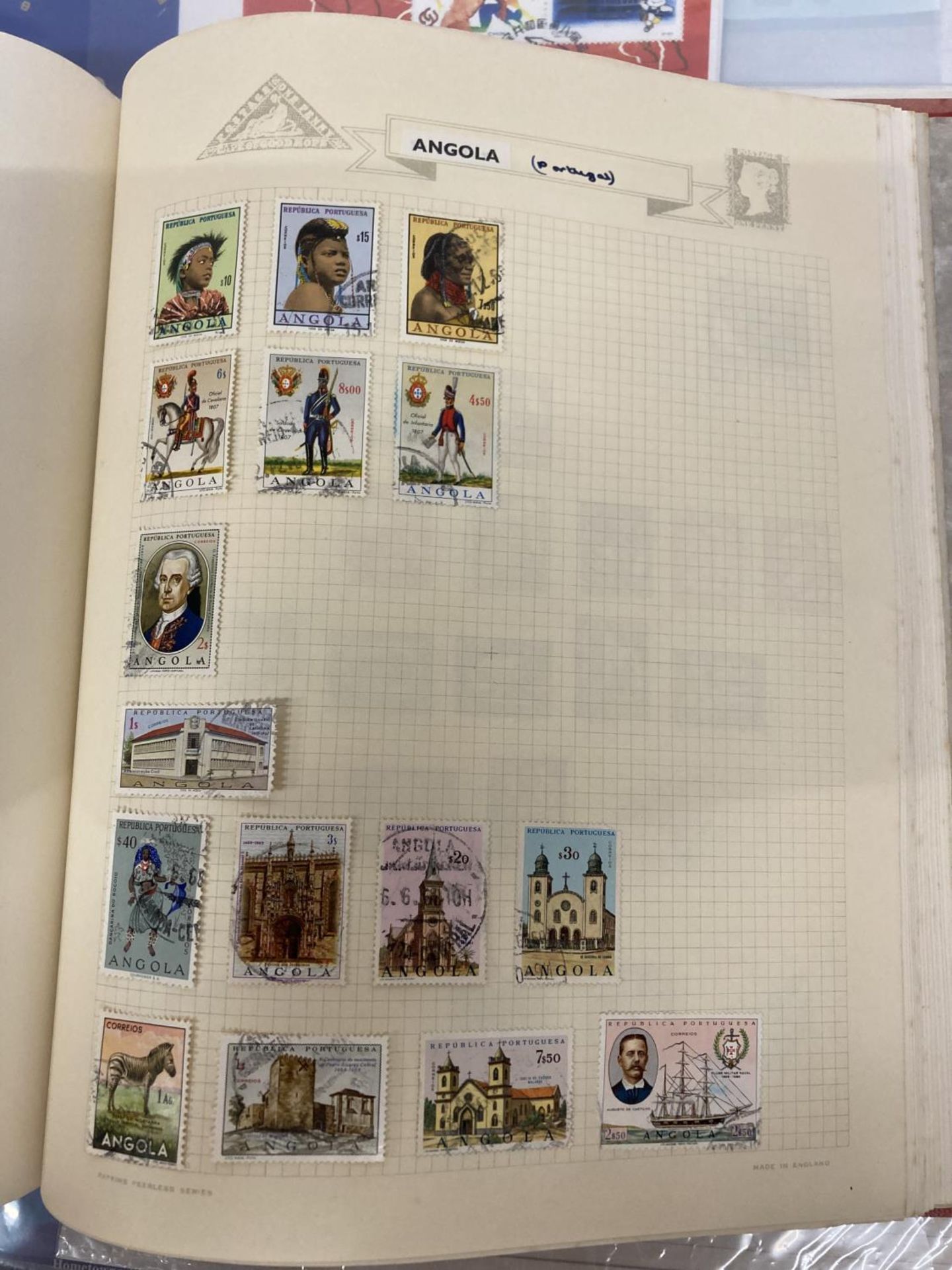 A COLLECTION OF WORLDWIDE STAMPS TO INCLUDE TWO A-Z COLLECTIONS IN ALBUMS, STOCKBOOK EL SALVADOR - Image 6 of 9
