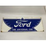 AN ENAMEL FORD SIGN 46CM X 18.5CM