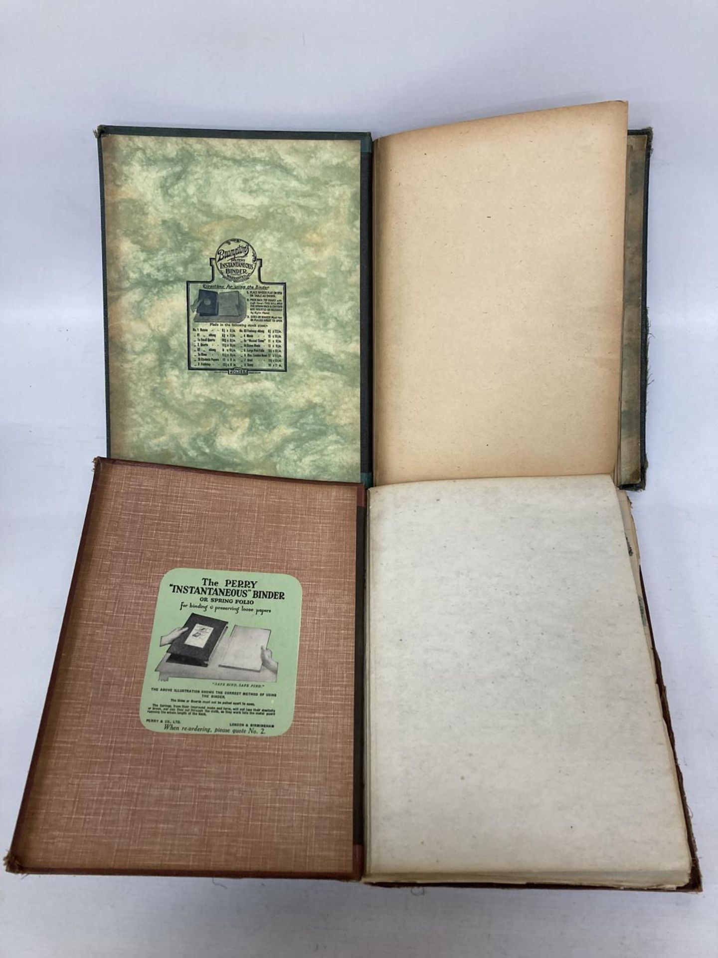 TWO OLD TIME ALBUMS CONTAINING A LARGE ORIGINAL COLLECTION OF WORLDWIDE EARLY STAMPS WITH MANY