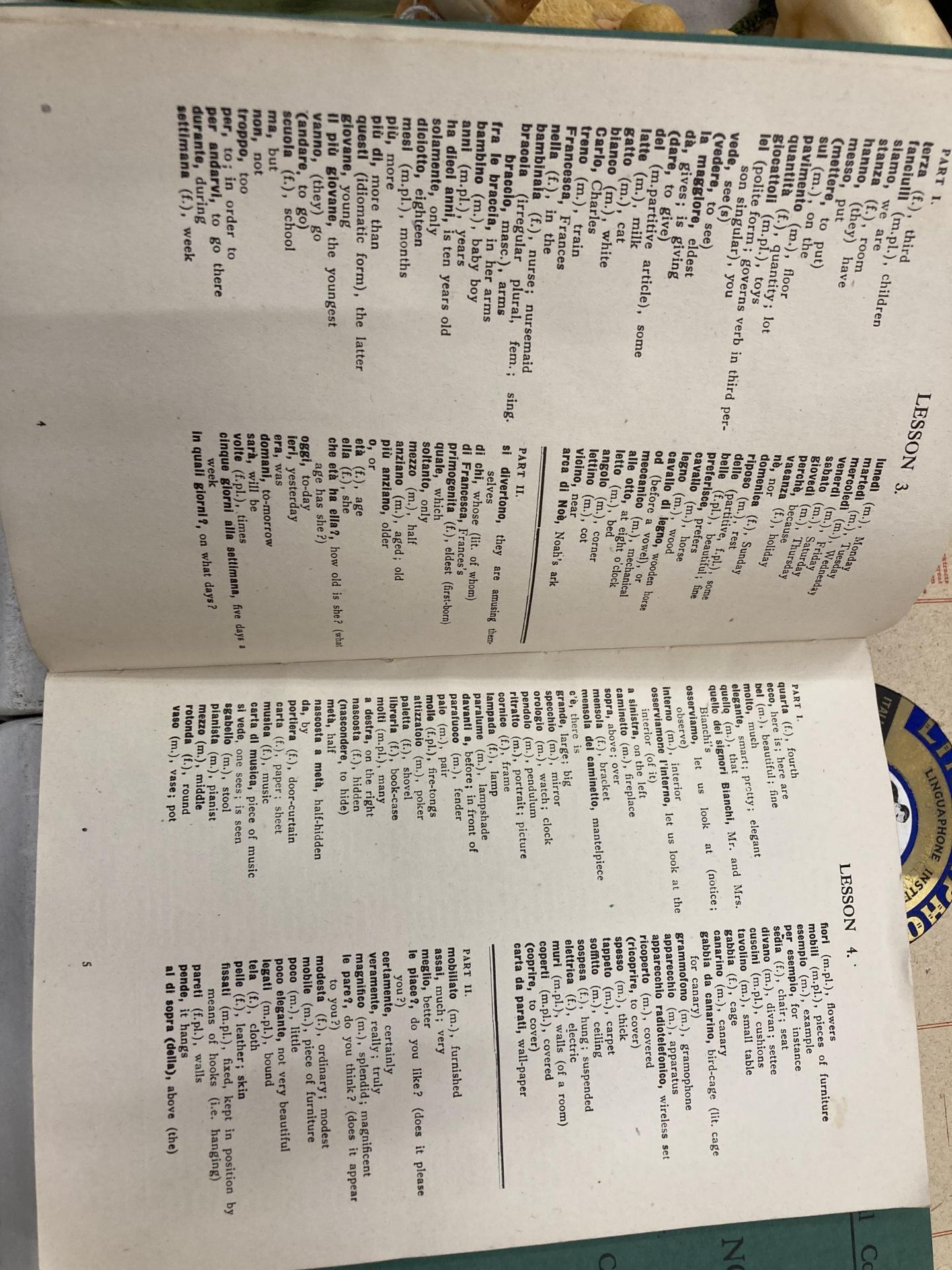 A CASED LINGUAPHONE LANGUAGE RECORDS AND BOOKS - Bild 3 aus 6