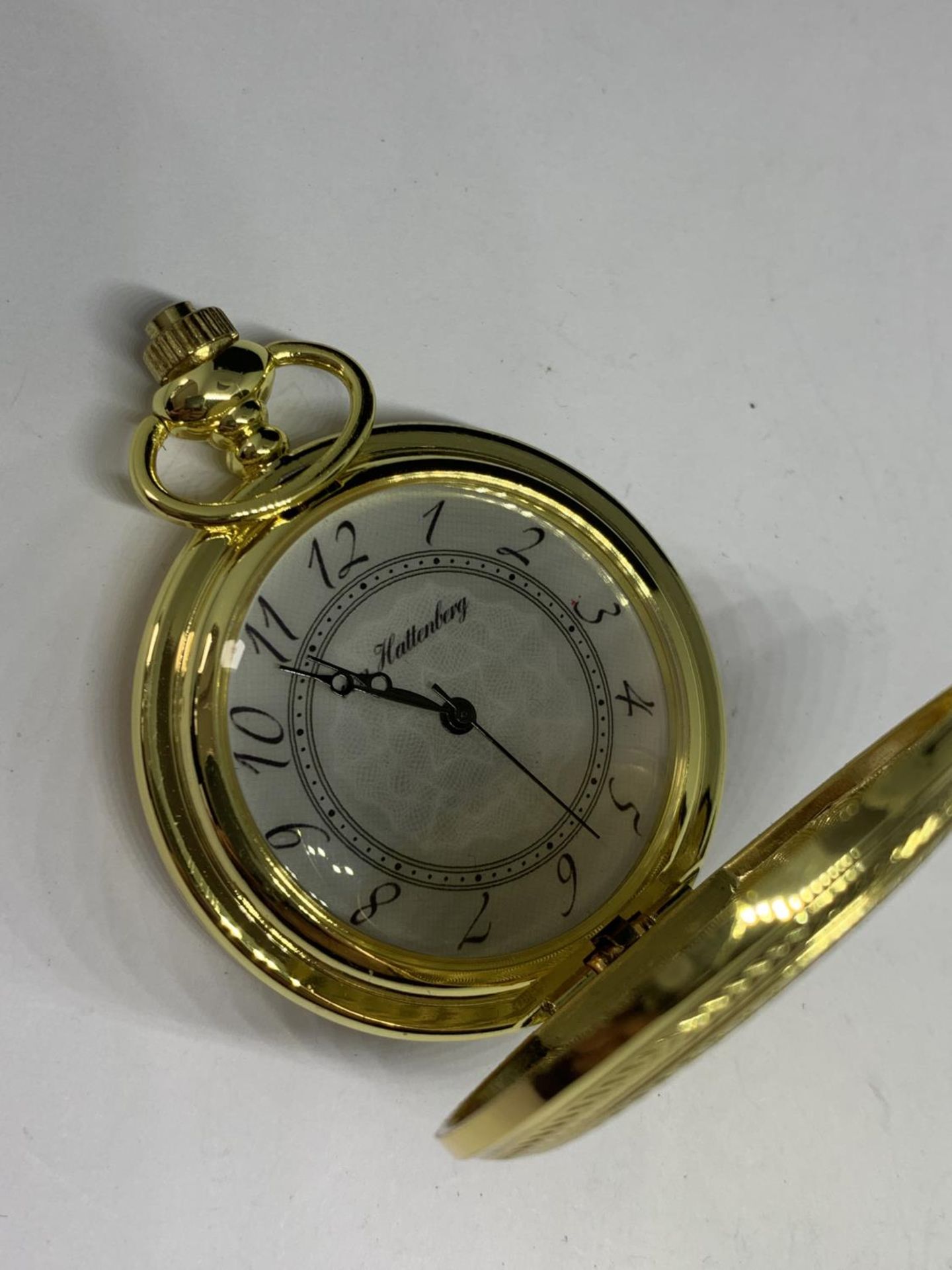 TWO POCKET WATCHES ONE WITH SPOOKY FACE BOTH SEEN WORKING BUT NO WARRANTY - Bild 5 aus 6