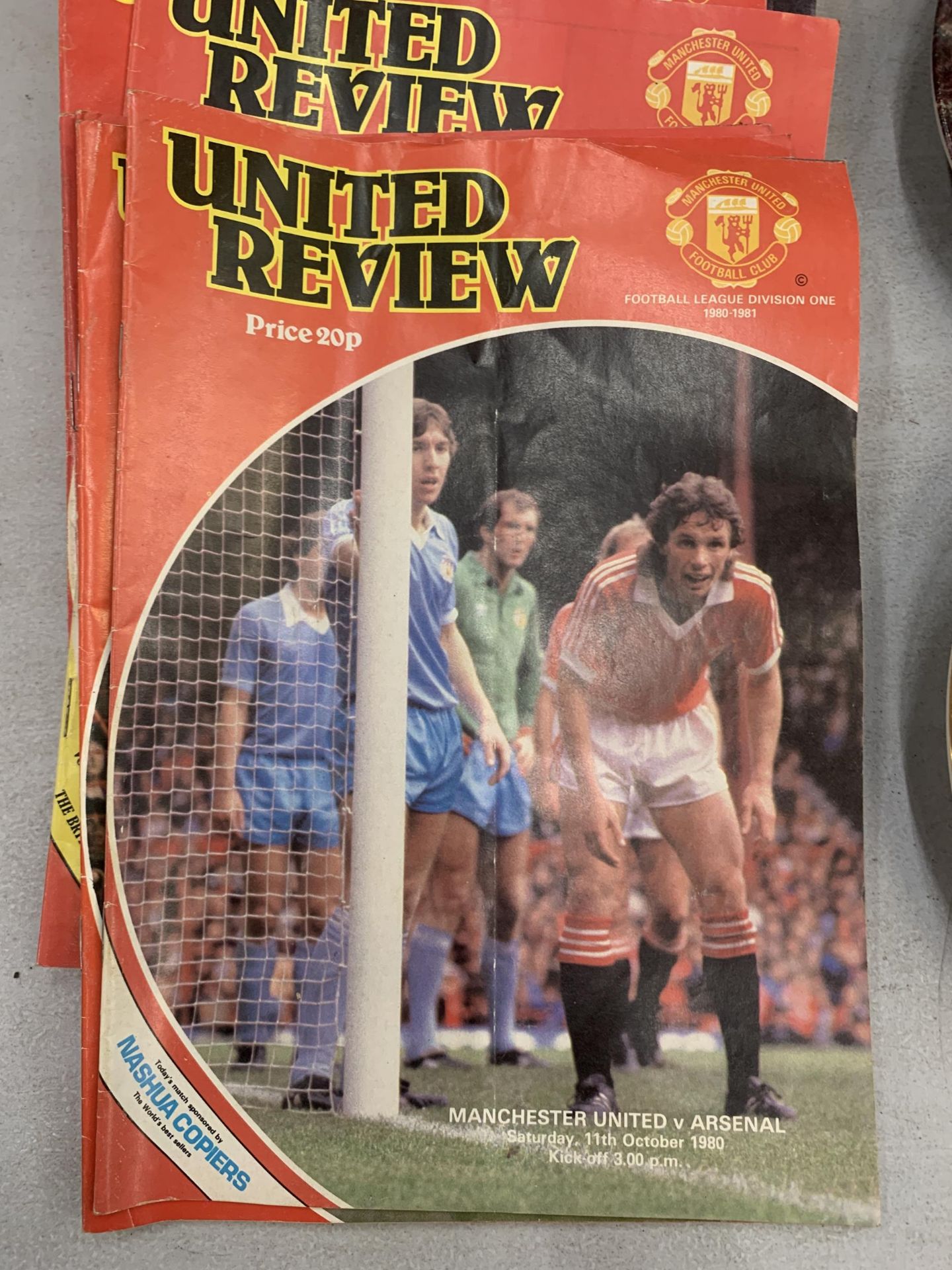 A COLLECTION OF MANCHESTER UNITED HOME PROGRAMMES 1979 - 1989, APPROX 92 IN TOTAL - Image 3 of 5