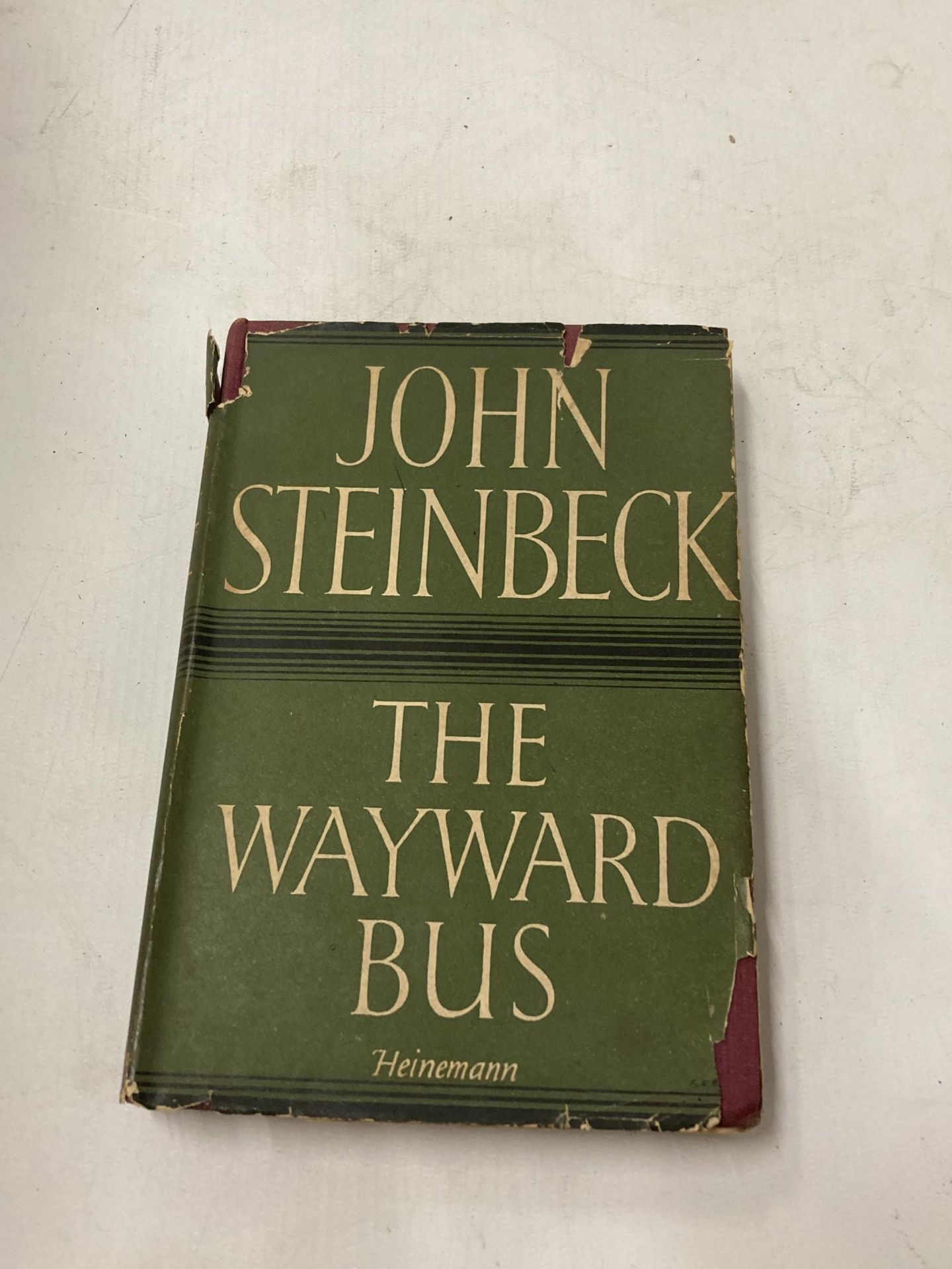 JOHN STEINBECK 'THE WAYWARD BUS' 1ST EDITION 1947 BOOK