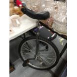 A POISER CIRCLE UNICYCLE