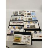 A SELECTION OF COIN COVERS PLUS TWO SIGNED COVERS : MOUNTBATTEN OF BURMA AND BILL REID