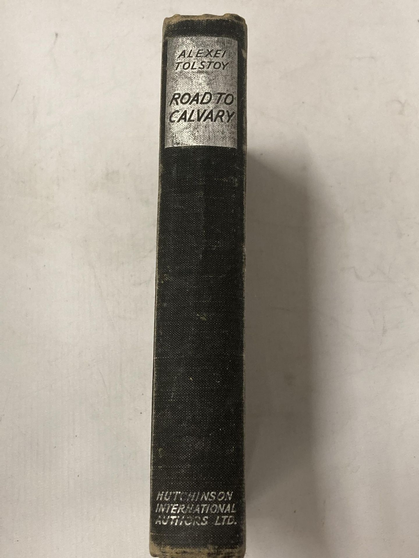 TOLSTOY ALEXEI, ROAD TO CAVALRY 1ST EDITION BOOK INCLUDING PUBLISHER'S ORIGINAL ERRATA SLIP