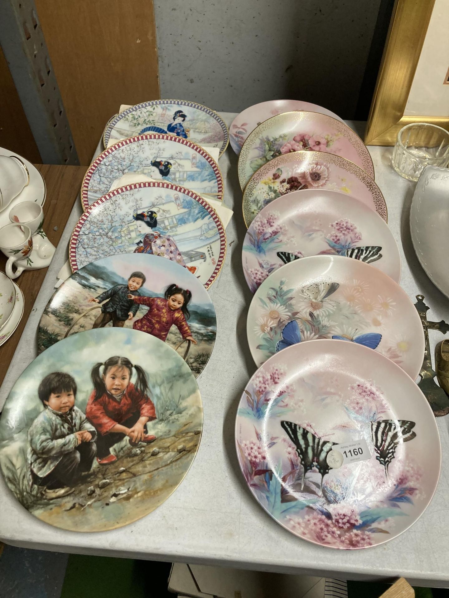 A COLLECTION OF CABINET PLATES