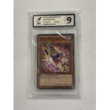 AN RKT GRADING SERVICES 9/10 MINT 'DARK MAGICIAN GIRL' GRADED YU-GI-OH CARD