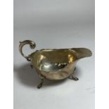 A HALLMARKED BIRMINGHAM SILVER SAUCE BOAT GROSS WEIGHT 72 GRAMS