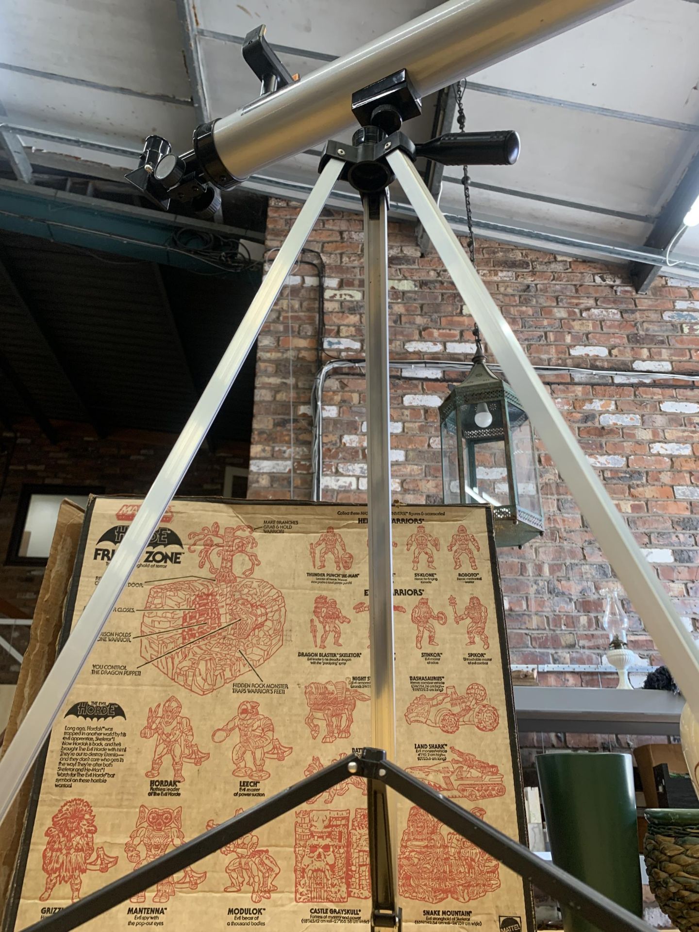 A TELESCOPE ON STRIPOD STAND - Image 3 of 3