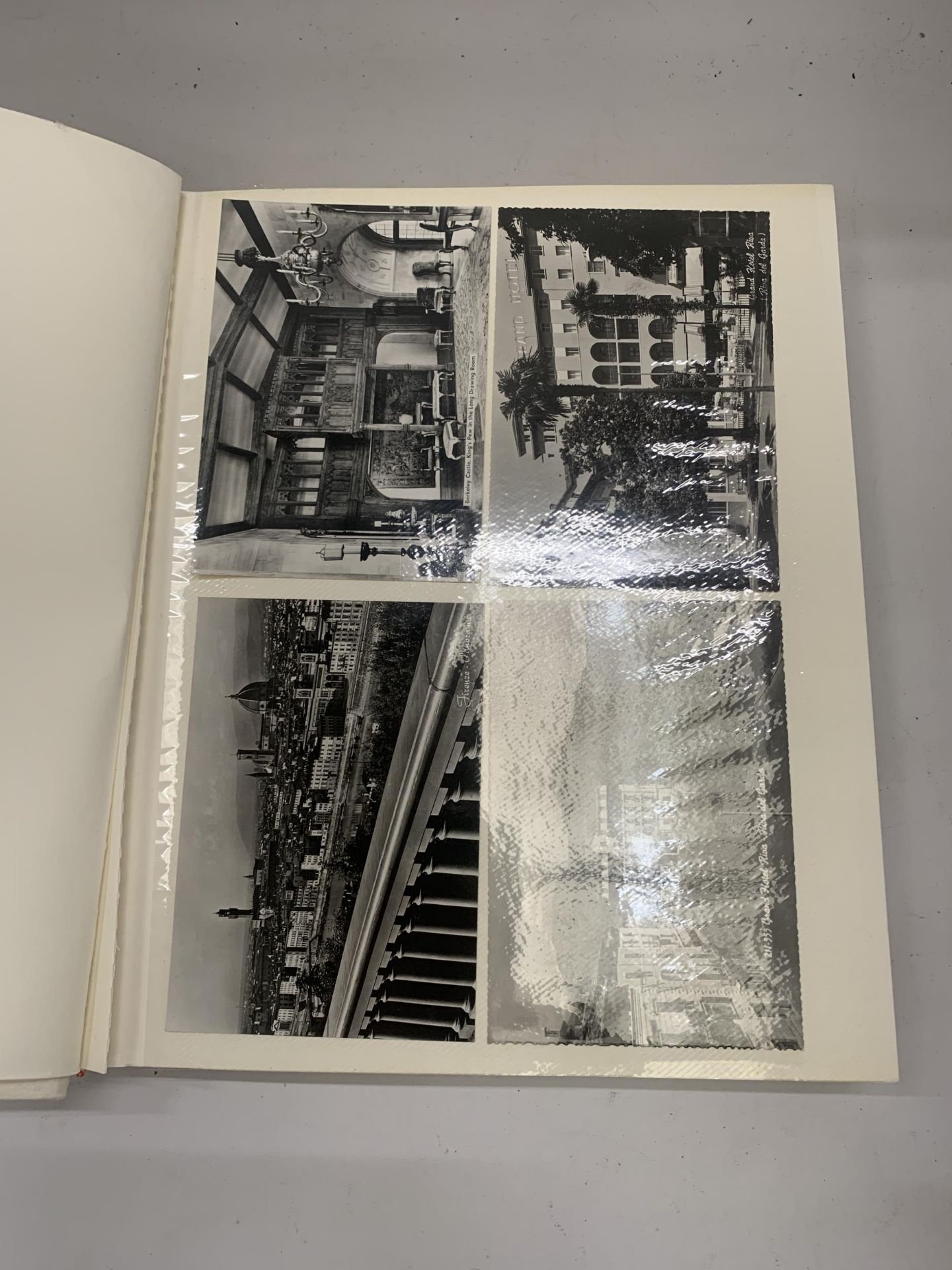 A POSTCARD ALBUM CONTAINING A QUANTITY OF SOUVENIR POSTCARDS - Image 2 of 6