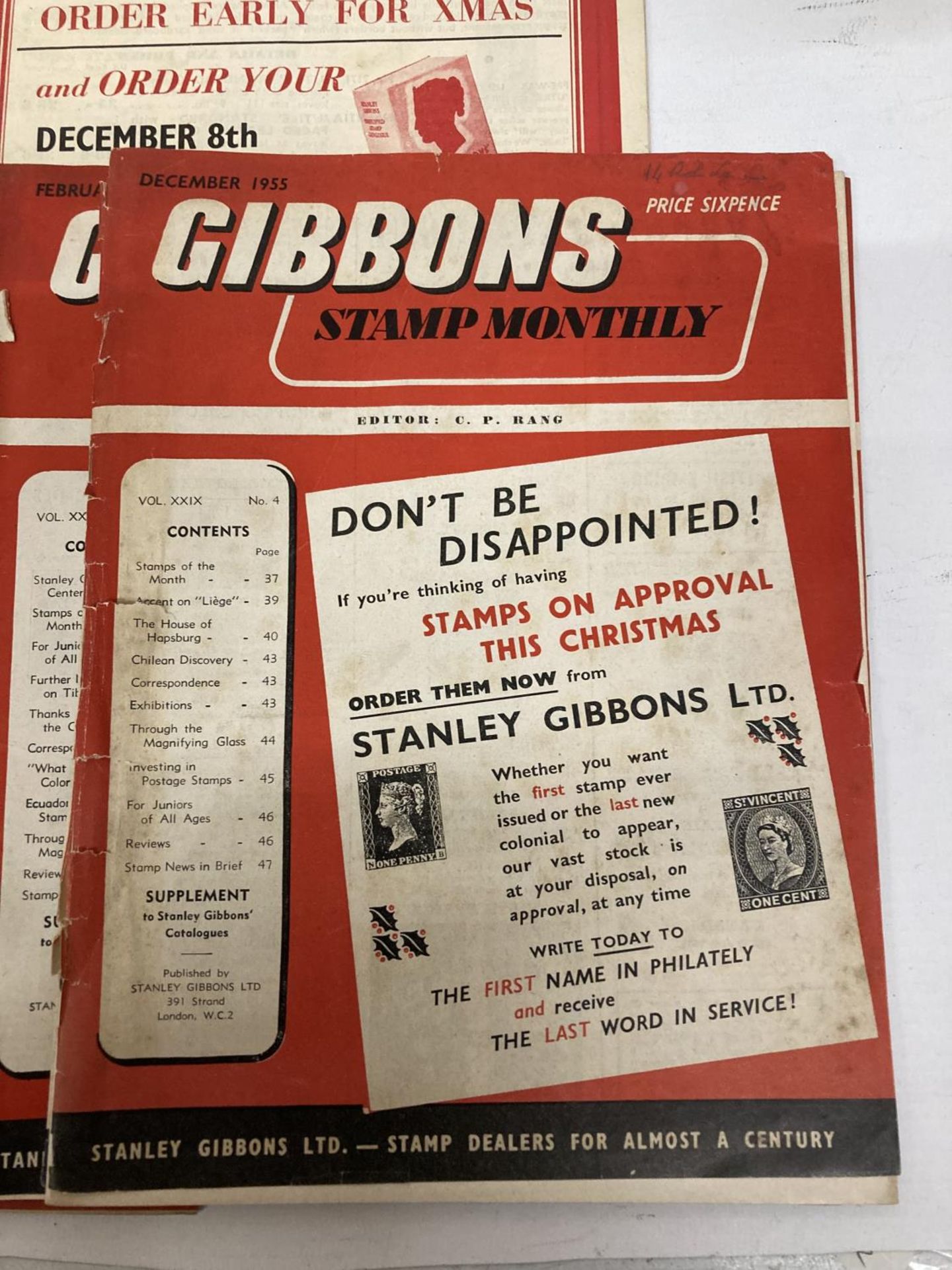 A QUANTITY OF GIBBONS STAMP MONTHLY 1949 - 1956 COLLECTION OF 24 PHILATELIC MAGAZINES IN USED - Image 8 of 10