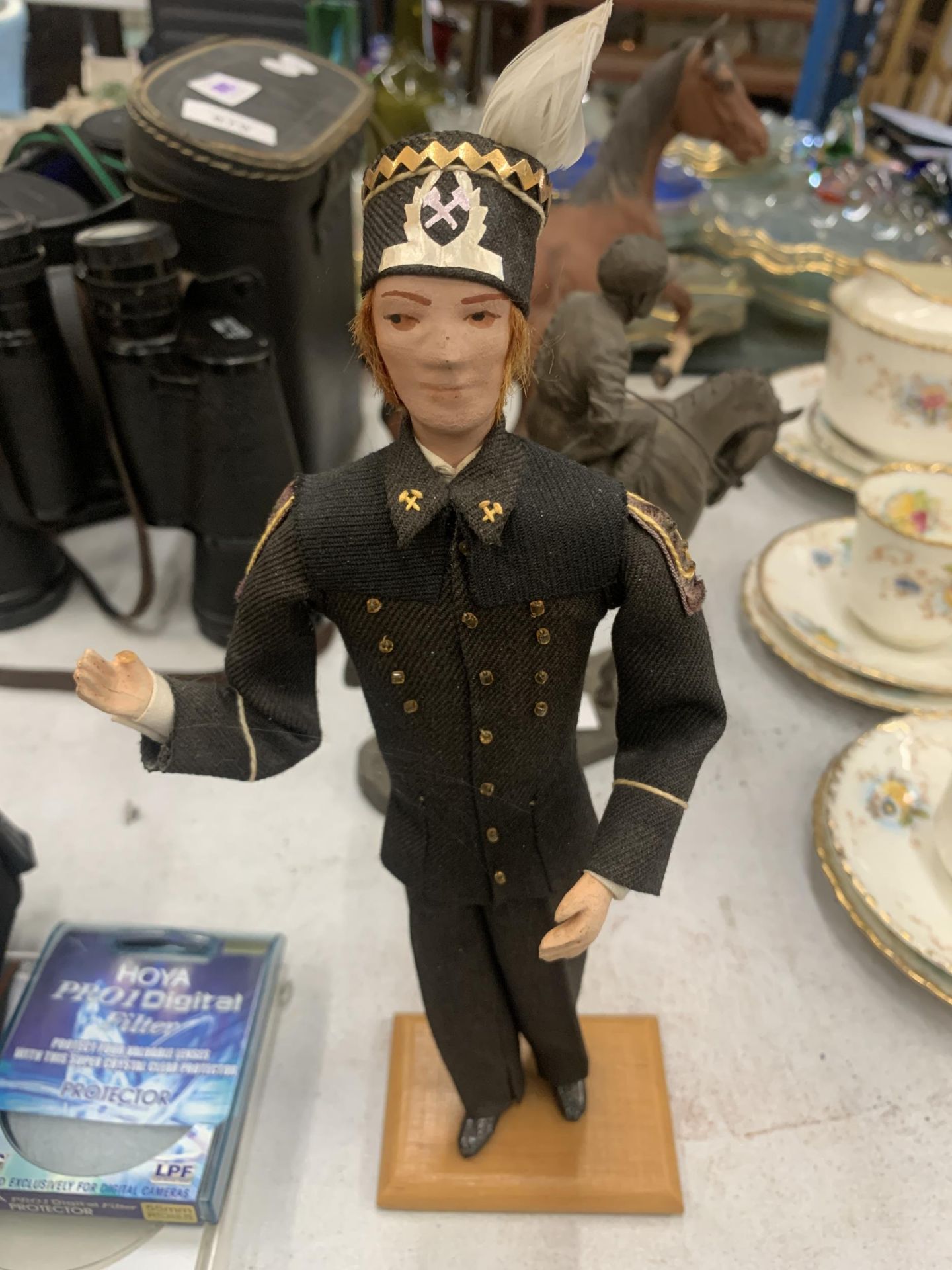 A RUSSIAN MILITARY DOLL
