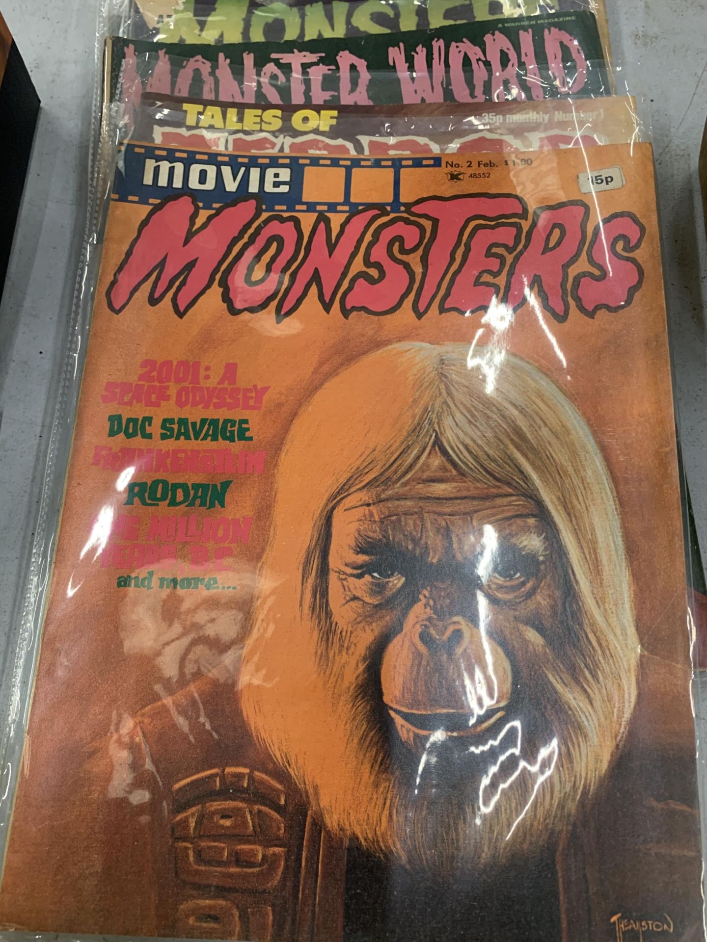 A COLLECTION OF VINTAGE MONSTERS MAGAZINES - 11 IN TOTAL - Image 6 of 6