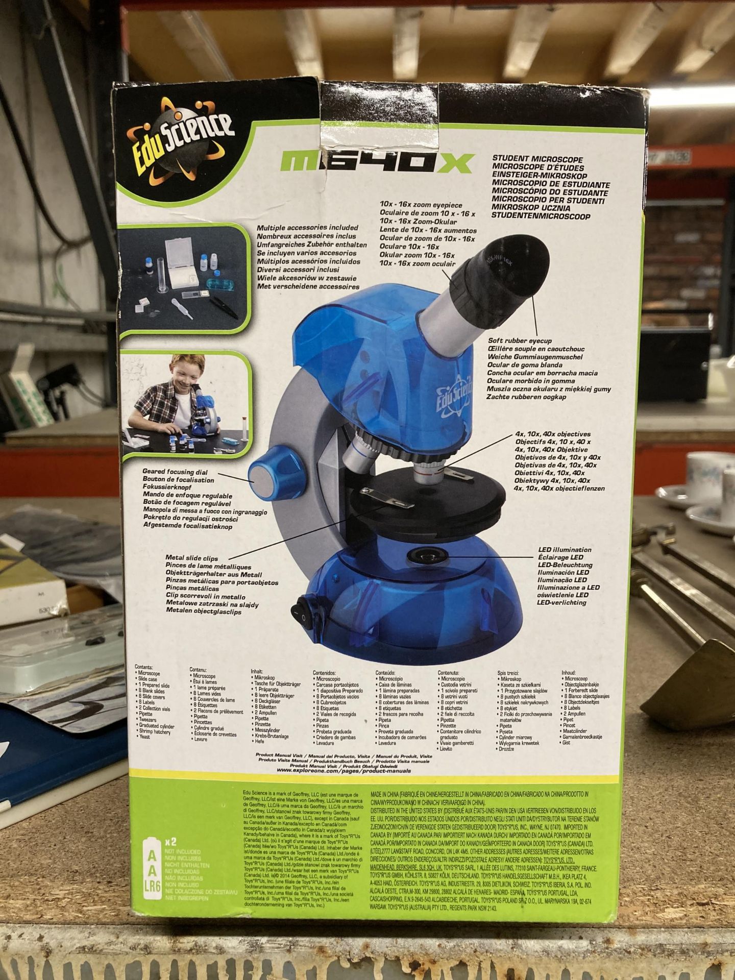 A BOXED EDU SCIENCE STUDENT MICROSCOPE - Image 3 of 3