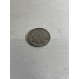 FRANCE , 1876 50 FRANC SILVER COIN