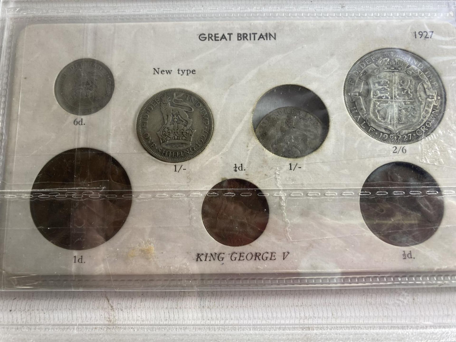 THREE GV COIN YEAR SETS FOR THE YEARS 1927 , ’28 AND ’29 - Image 2 of 5