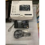 A PANASONIC LUMIX ZS25 CAMERA - BOXED