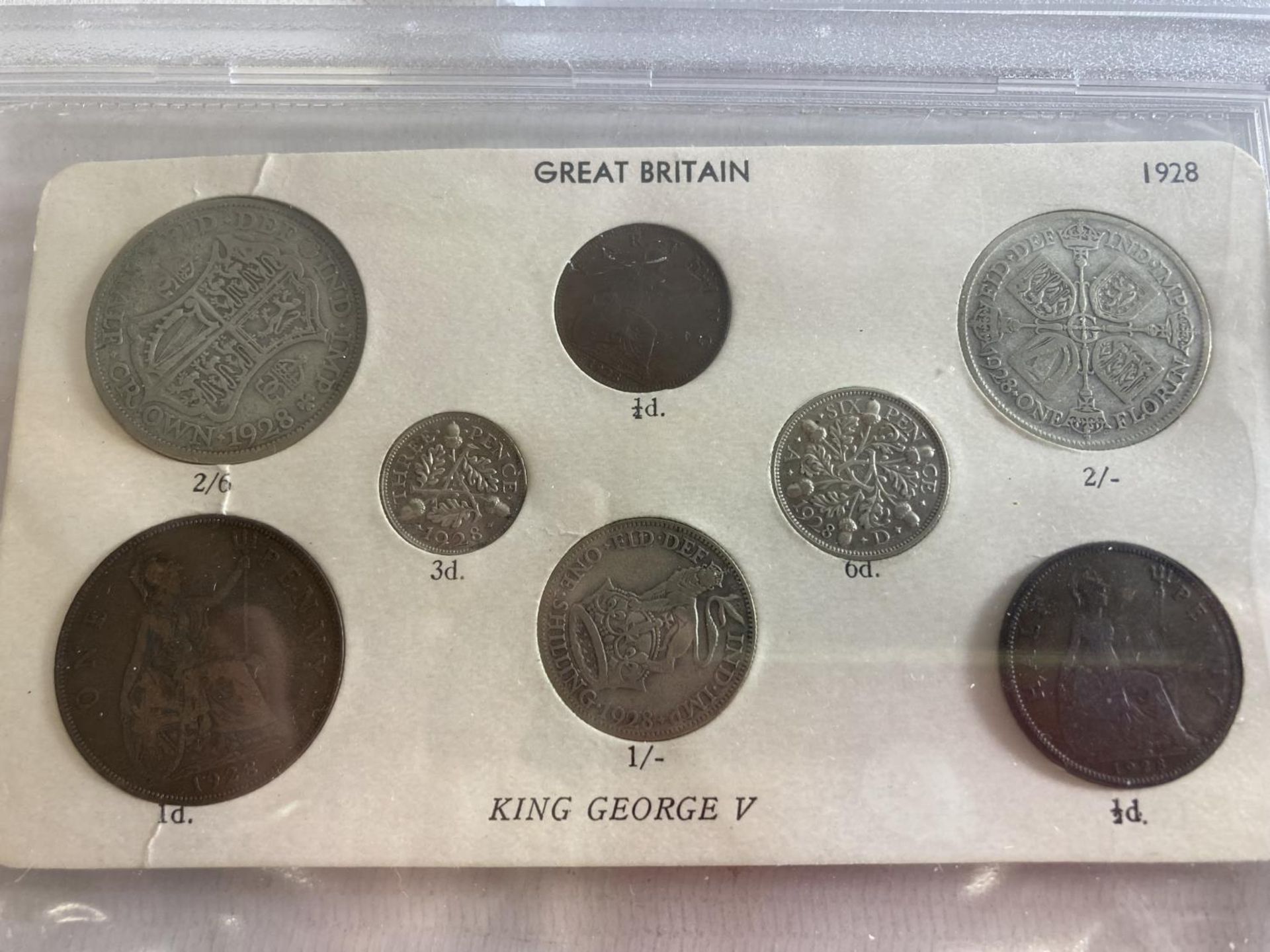 THREE GV COIN YEAR SETS FOR THE YEARS 1927 , ’28 AND ’29 - Image 3 of 5