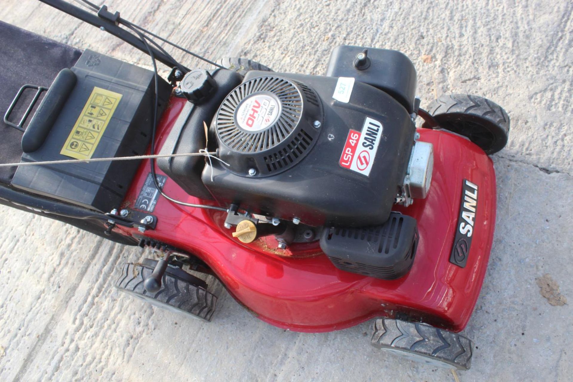 SANLI LSP46 LAWNMOWER - NO VAT - Image 2 of 2