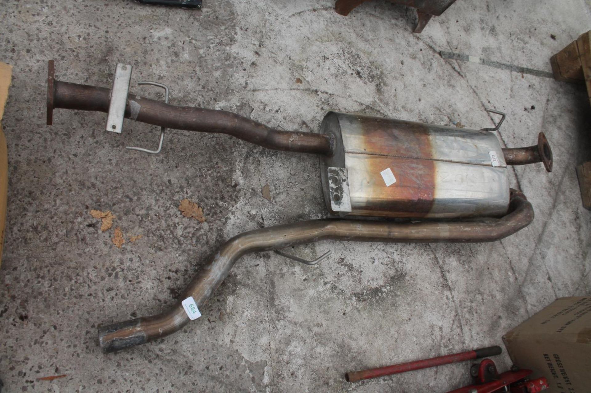 2 PIECES OF EXHAUST + VAT