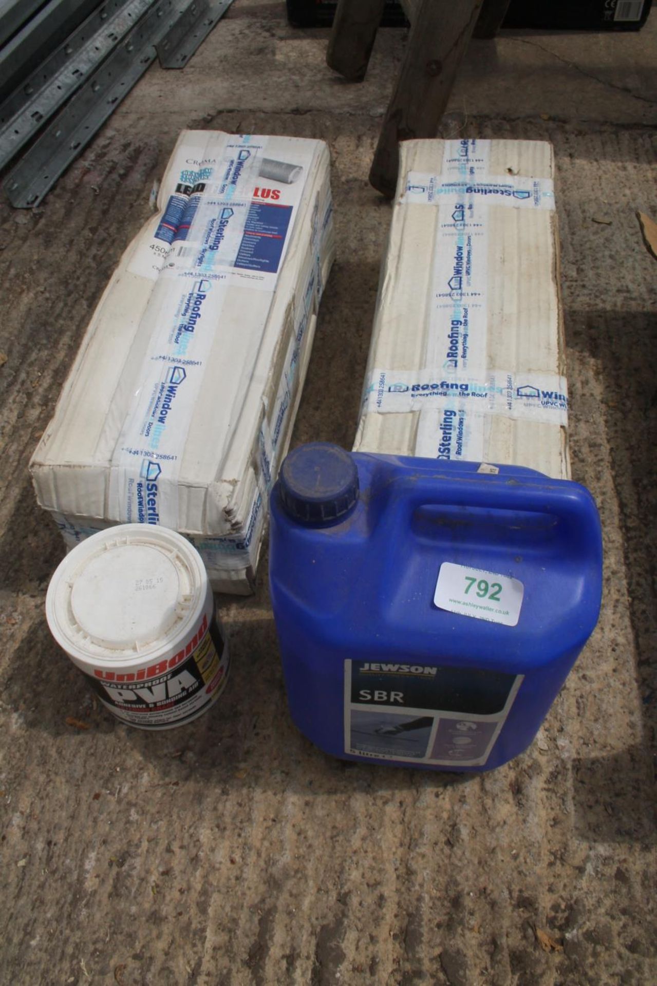 PVA GLUE AND HARDENER ETC. NO VAT