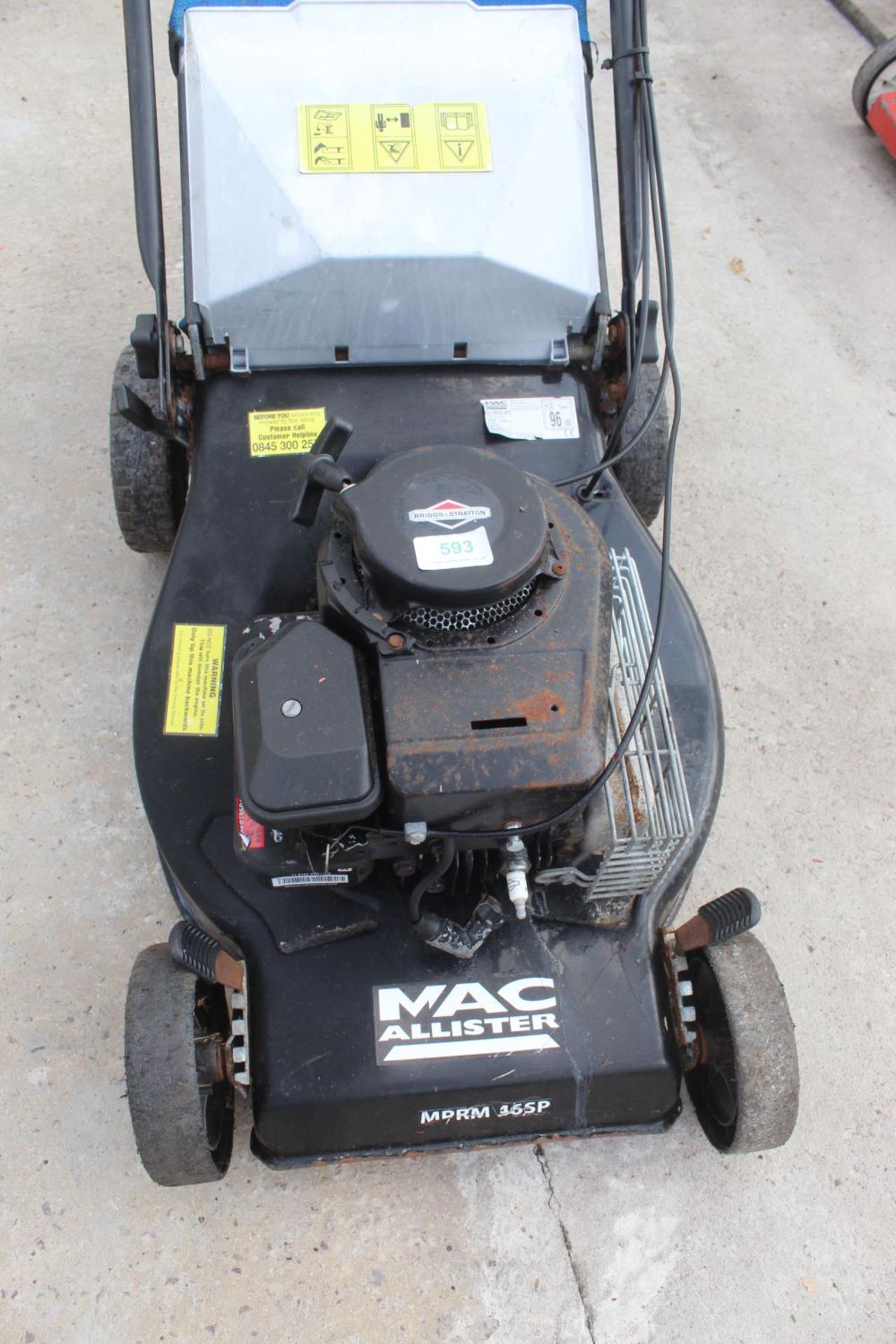 MAC ALLISTER MPRM 155P LAWN MOWER + VAT - Image 2 of 2