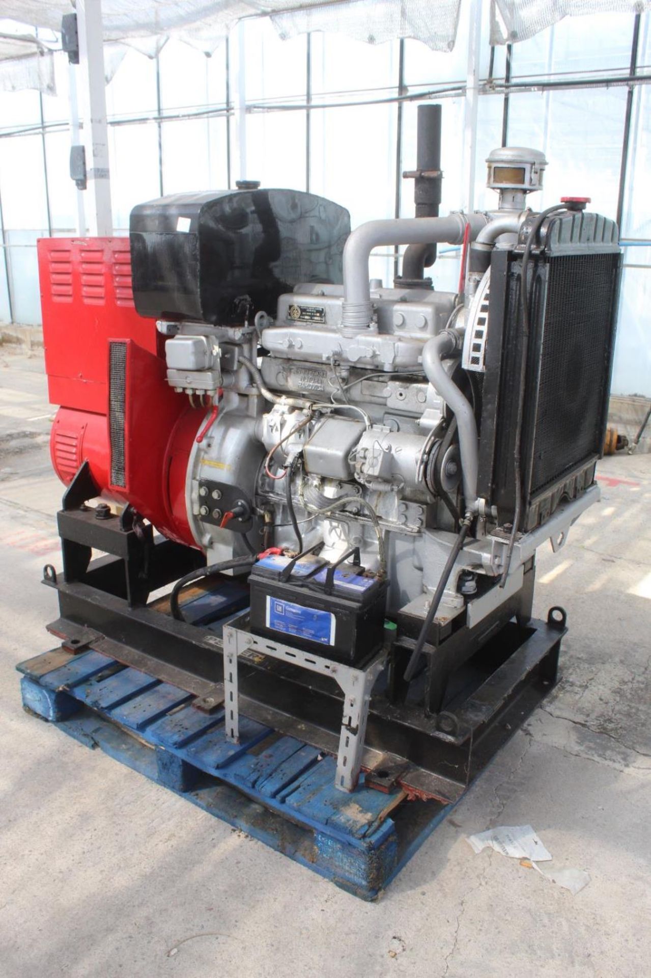 AN "ULJANIK" / PETTER 20KVA 3 PHASE MOBILE GENERATOR NO VAT FROM A SMALL DISPERSAL - Image 8 of 8