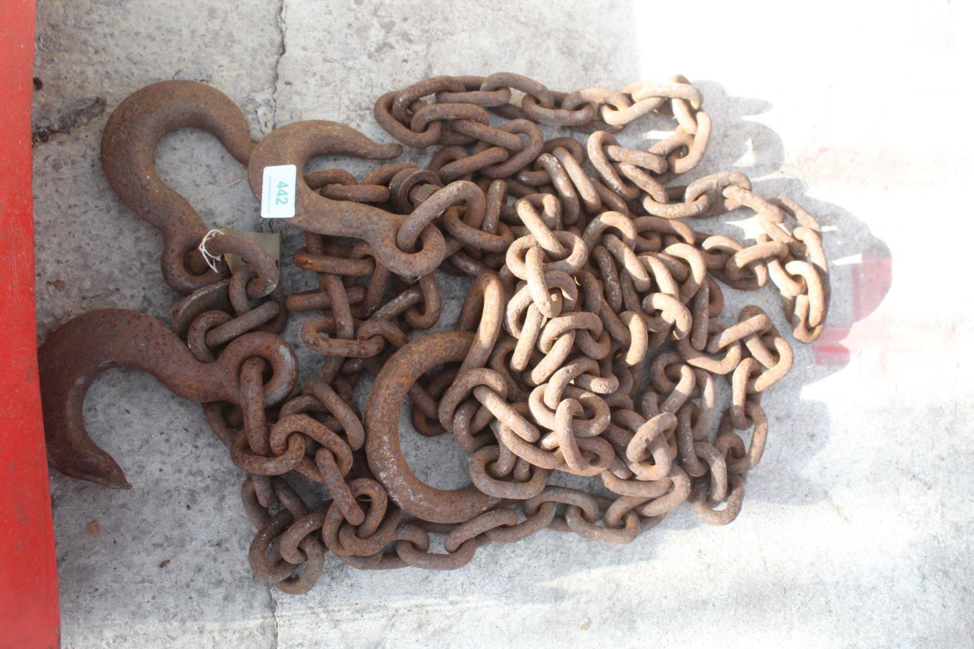 TWO LIFTING CHAINS - NO VAT - Image 3 of 3