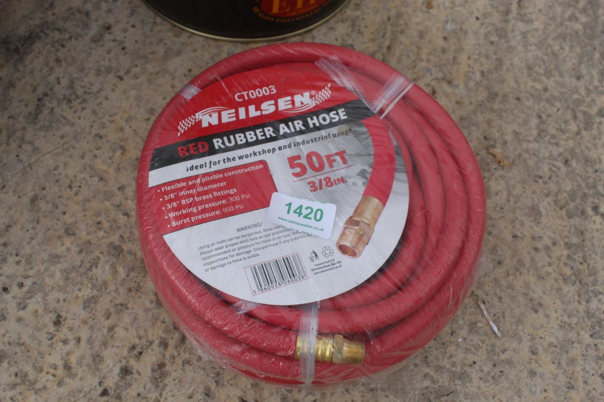 50 FT AIR HOSE + VAT