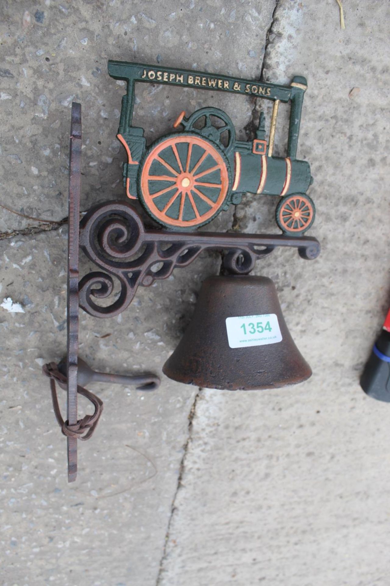 STEAM ENGINE BELL + VAT